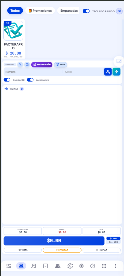 FacturaPro Móvil Smartphone